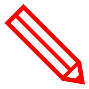 Red pencil.svg